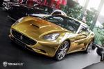 Ferrari California in Gold by WrapStyle 2016 года